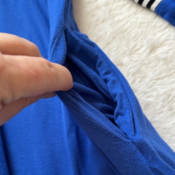 Blue Striped Women's Top - Picture 5 of 9